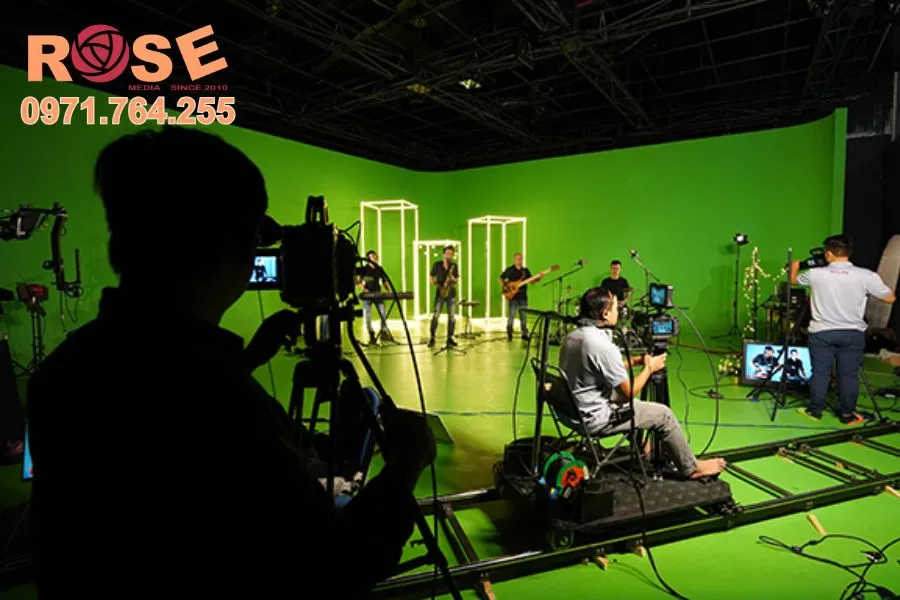 Studio quay phim hiện đại cho làm phim quảng cáo