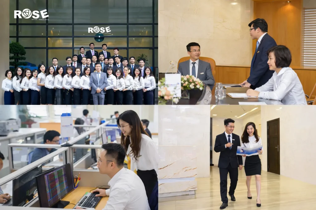 Bộ ảnh profile doanh nghiệp bao gồm lãnh đạo, nhân sự và môi trường làm việc.