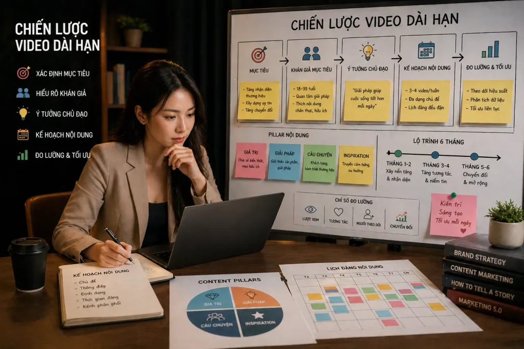 Khi có chiến lược rõ ràng, việc sản xuất TVC sẽ nhất quán hơn