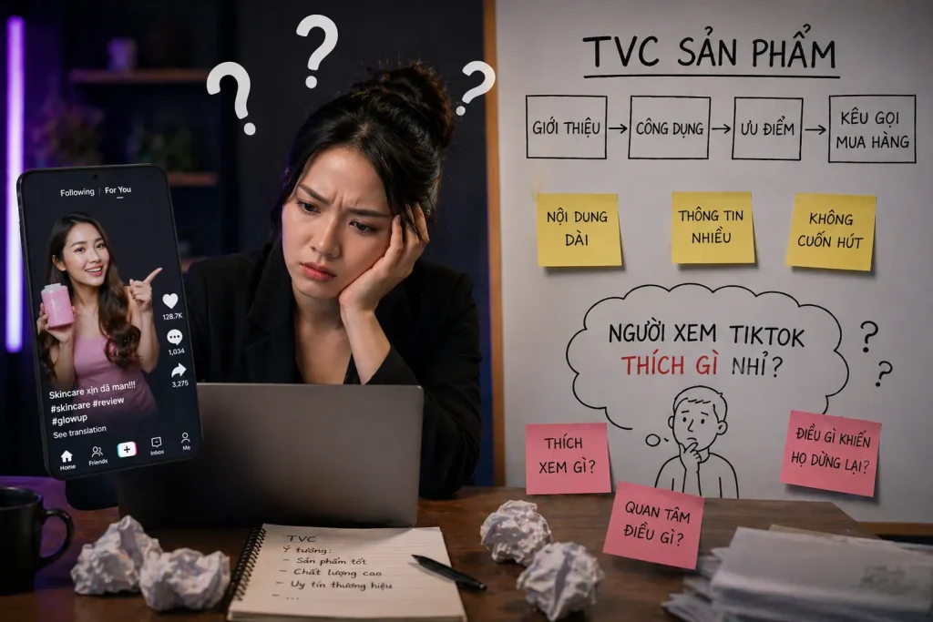 Nội dung quá “bán hàng” → dễ bị bỏ qua