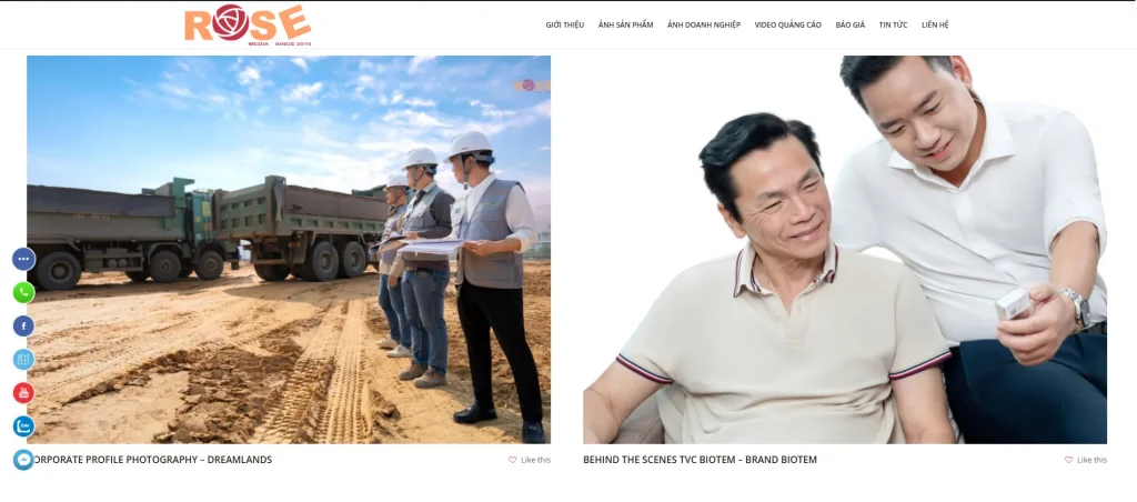 Đầu tư chụp profile doanh nghiệp là bước quan trọng để nâng tầm thương hiệu-Rose media